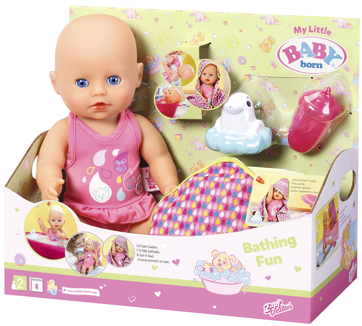 Игрушка my little BABY born Кукла для игры в воде, 32 см, дисплей купить в  Ставрополе в интернет-магазине LEMI KIDS