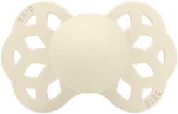 Пустышка силиконовая Bibs Infinity Anatomical Ivory, от 6 месяцев