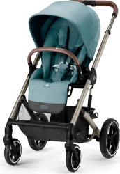 Детская коляска Balios S Lux TPE Cybex Sky Blue с дождевиком